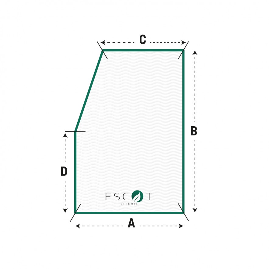 CROQUIS MATELAS SURMESURE