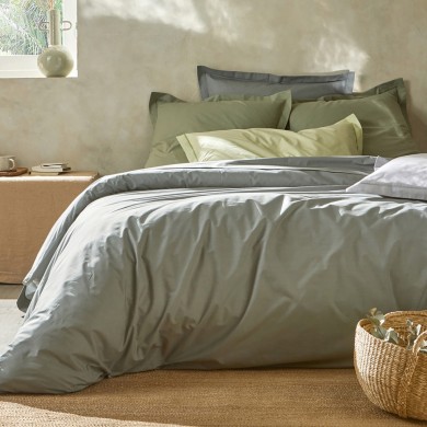 linge de lit en percale de coton