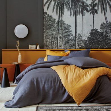 Housse de couette 100% lin lavé LOUXOR