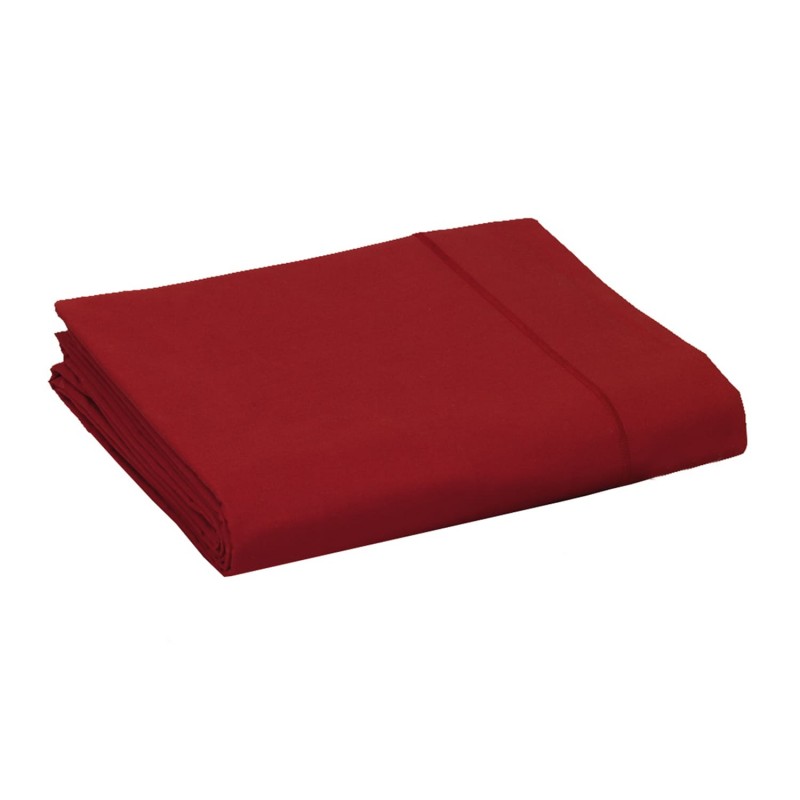drap plat en coton