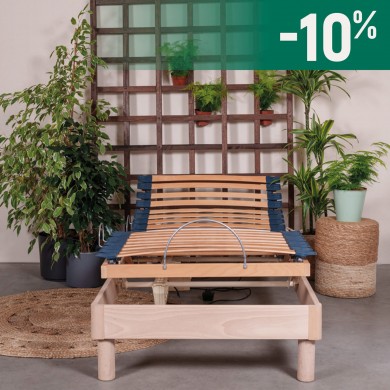 sommier tête et pieds relevables manuellement