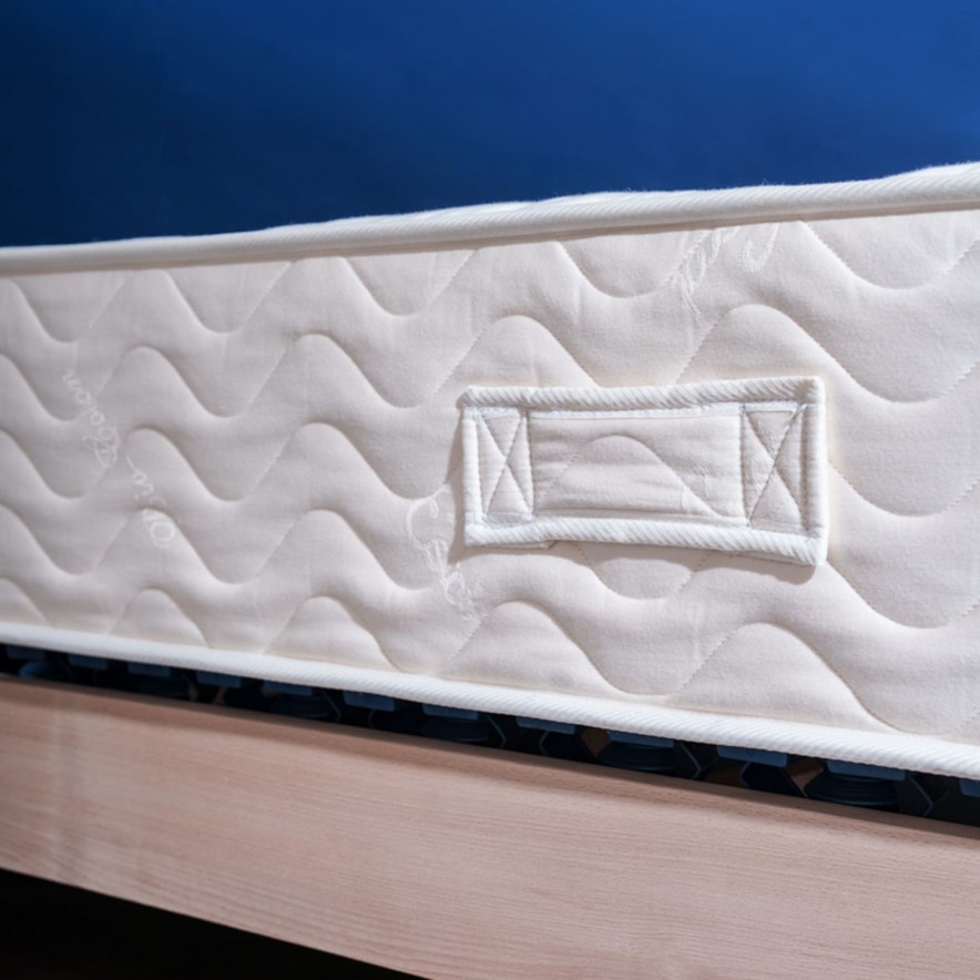 matelas latex 100% naturel et tissu lin