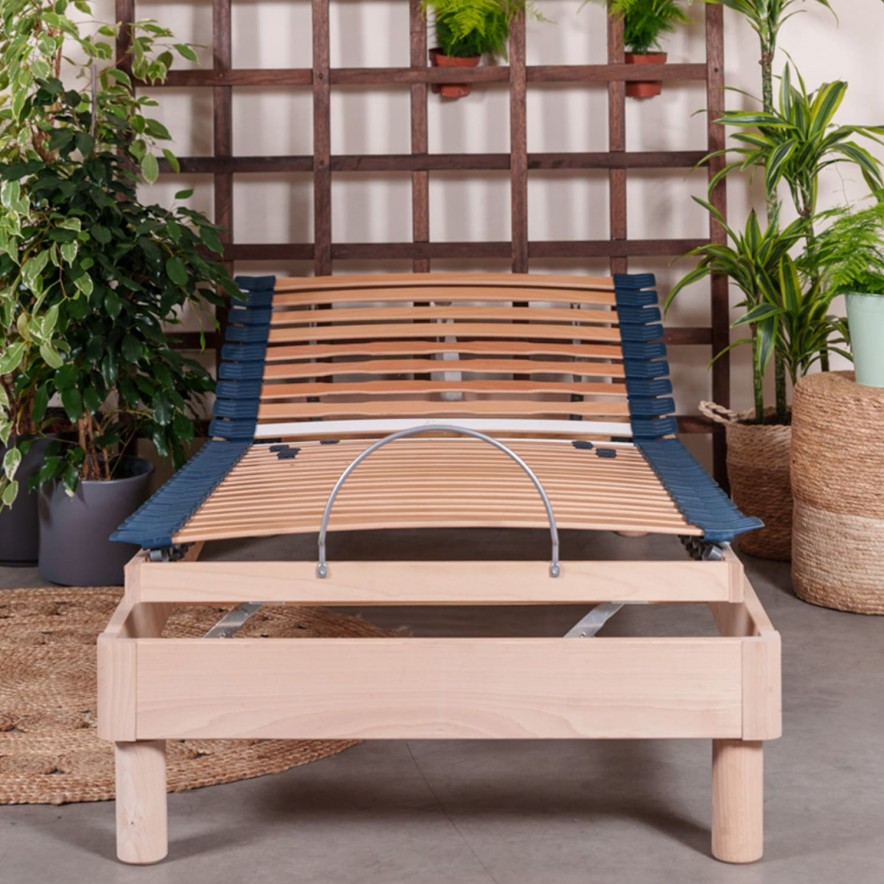 sommier tête et pieds relevables manuellement