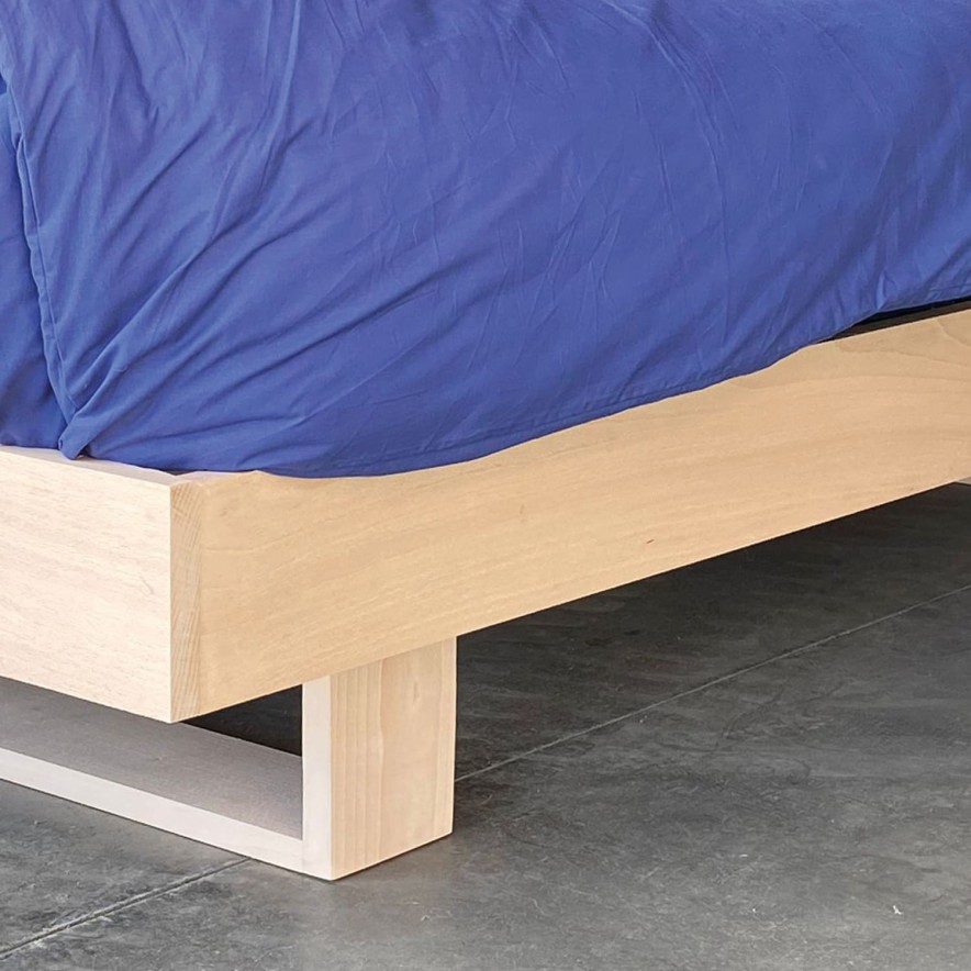 Sommier LEVITA flottant en hêtre brut