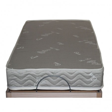 Matelas bio lin Fraicheur en latex 100% naturel,, plateau lisse.