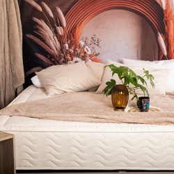 Matelas latex naturel bio coton MORPHEE ambiance