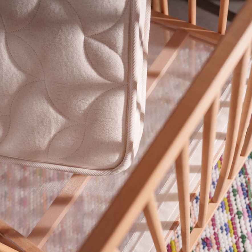 matelas bébé latex bio coton