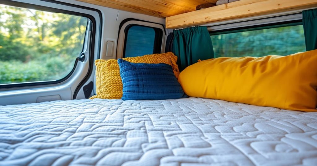matelas sur mesure pour camping car