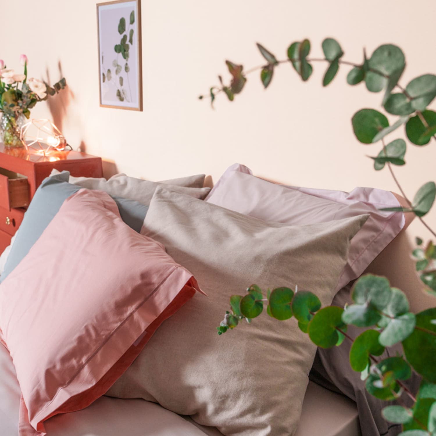 linge de lit Blanc des Vosges